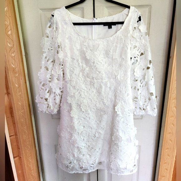 Boston Proper Dresses & Skirts - Nwt Boston Proper Elegant White Lace Dress